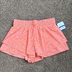 Women's Double Layer Woven Shorts- JoyLab Citrus Print